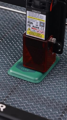 Bild 6 - LONGER 10W Lasergravierer mit 3,5" Touchscreen, 0,06 mm Präzisionslaser und 10.000 mm/min Geschwindigkeit. Offline nutzbar, ideal zum Gravieren von Holz, Metall, Acryl und Glas