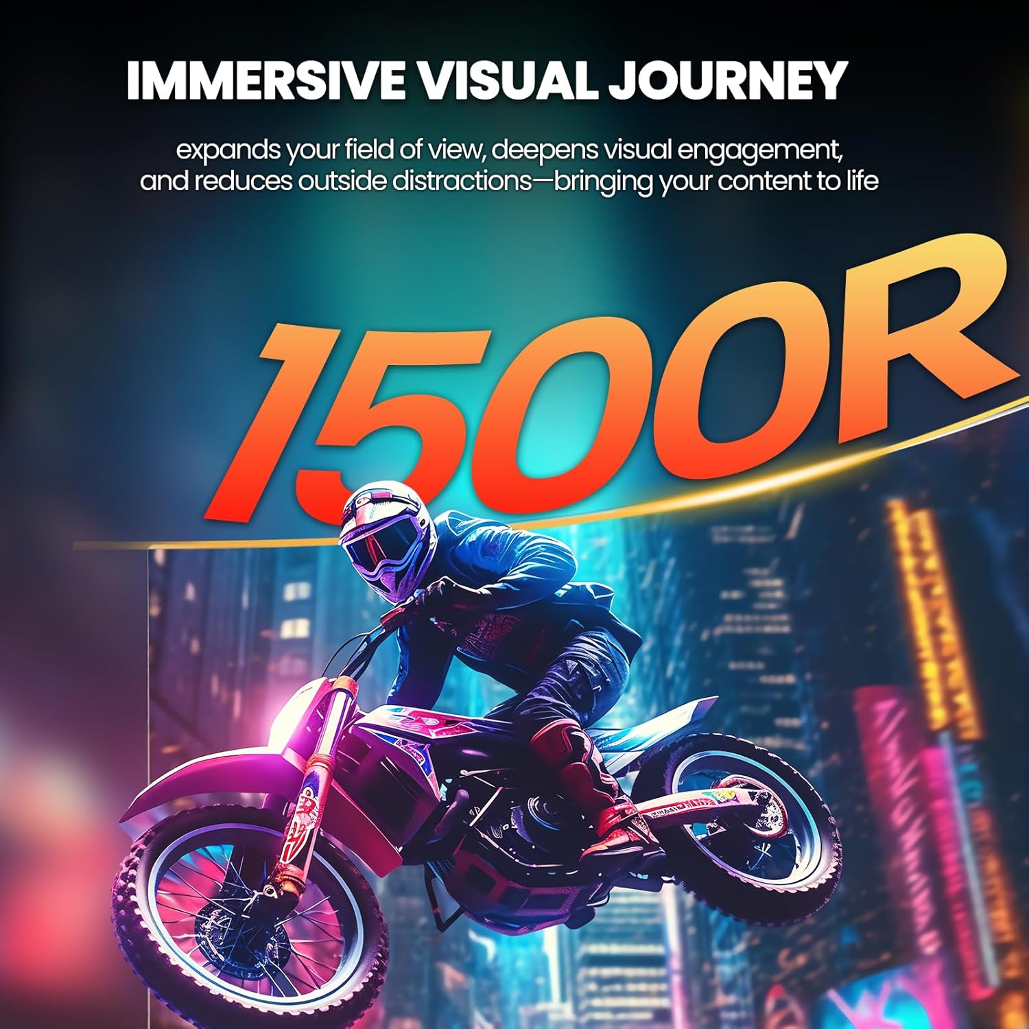 Diagram showing the dimensions of the CRUA 32-inch monitor.