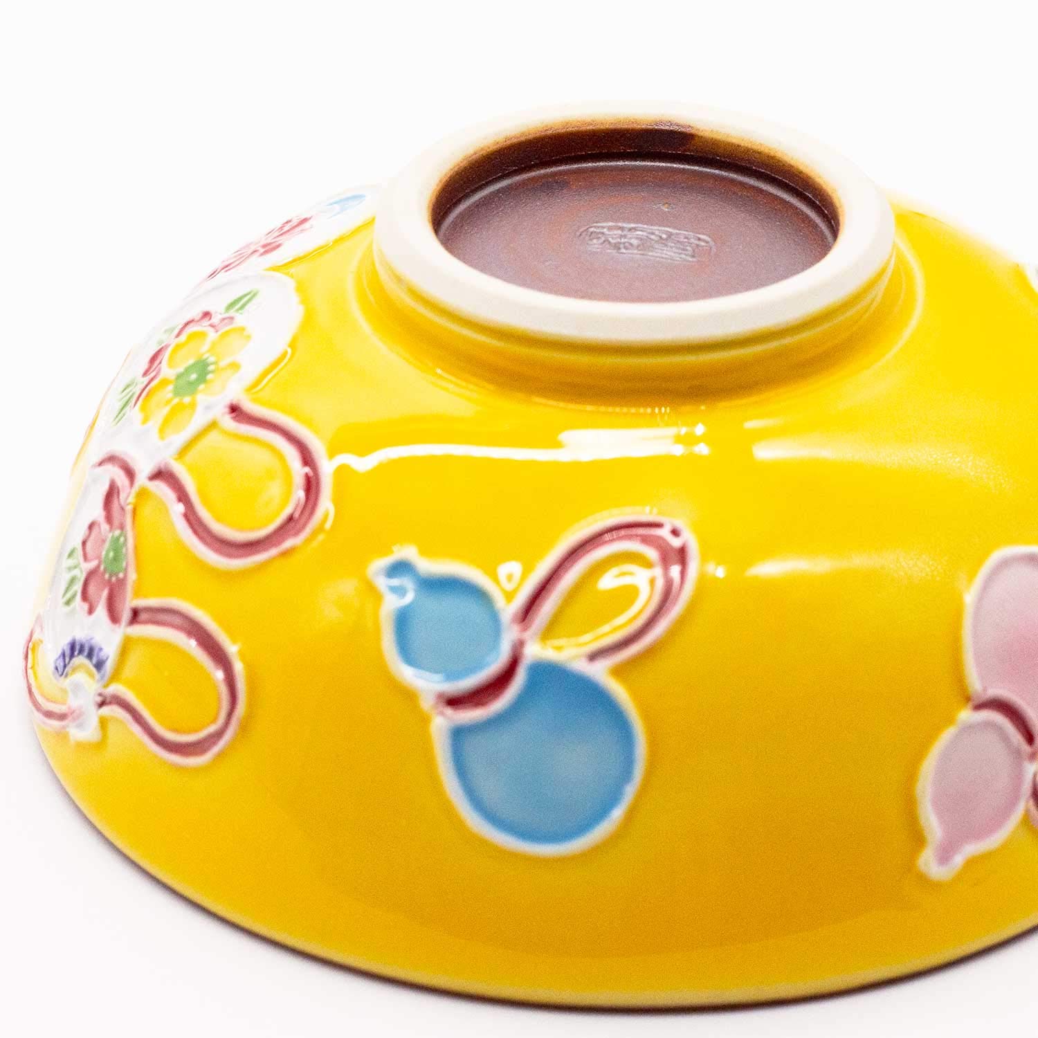 京焼 清水焼　黄交跡　昇峰　ご飯茶碗 Amazon｜京焼 清水焼 昇峰窯 飯碗 茶碗 小 黄交趾六瓢 日本製