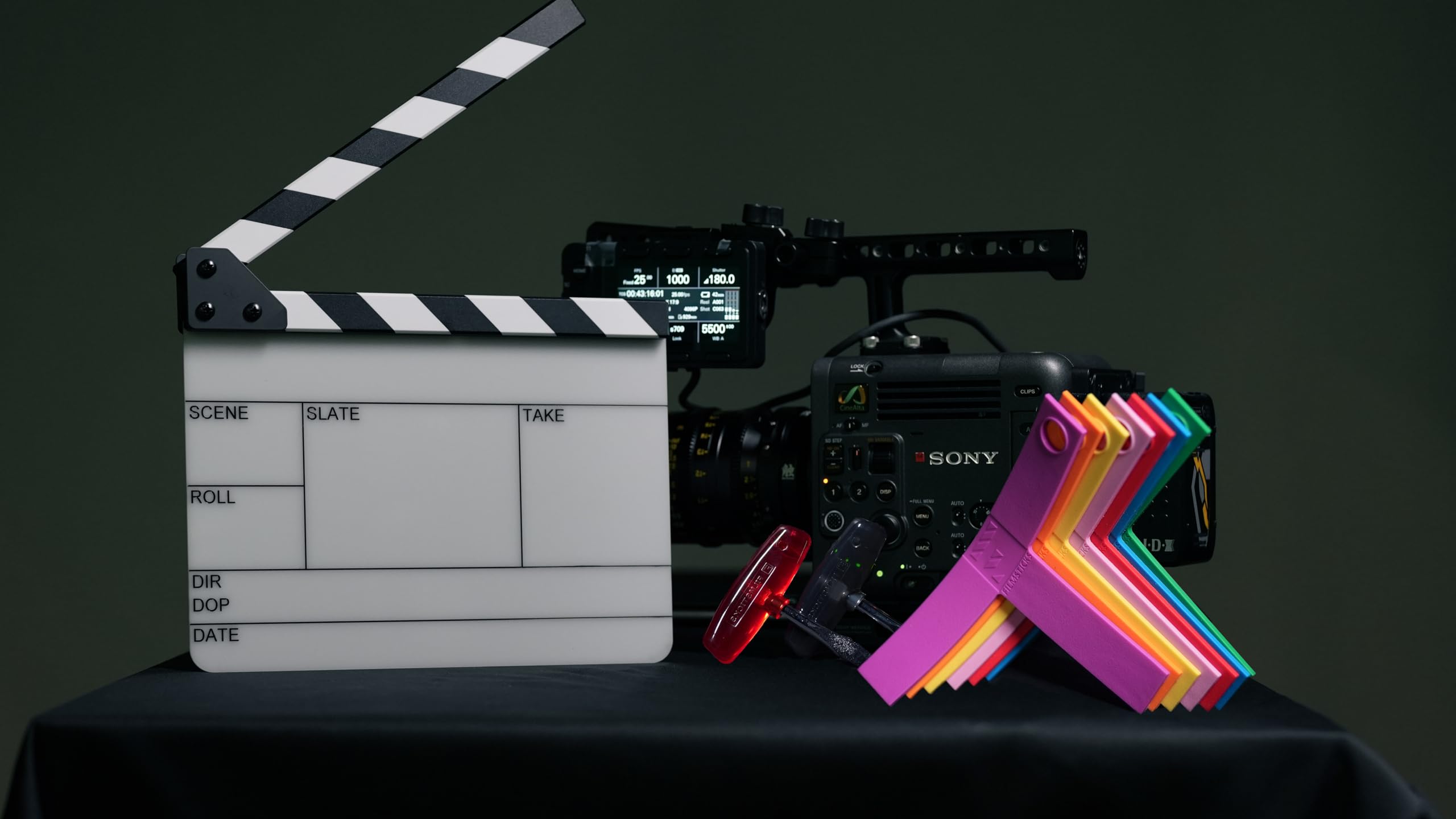 Filmsticks Farbiges T-Marker-Set