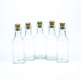 12pcs 12ml Transparent Glass Bottle with Cork Stopper. It also has a bottle called Wishing Bottle which can bring your wishes to the sea. 12 12ml
