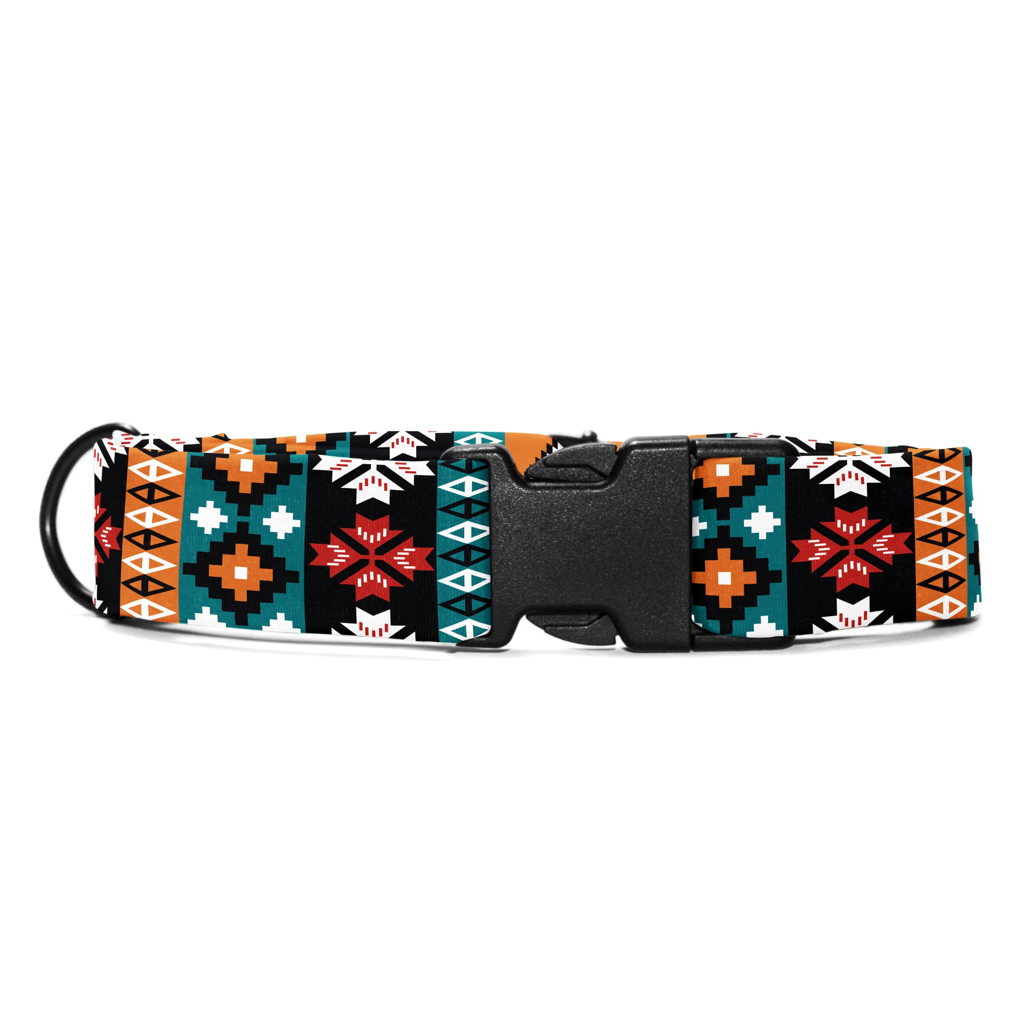 Collars by Taggie™ - Earthy Hues | Butter Soft Fabric | Strong Hold | Seamless Stitch | Super Vibrant Print | Metal Hardware (L) (B0BVG7RN42) Amazon Price History, Amazon Price Tracker