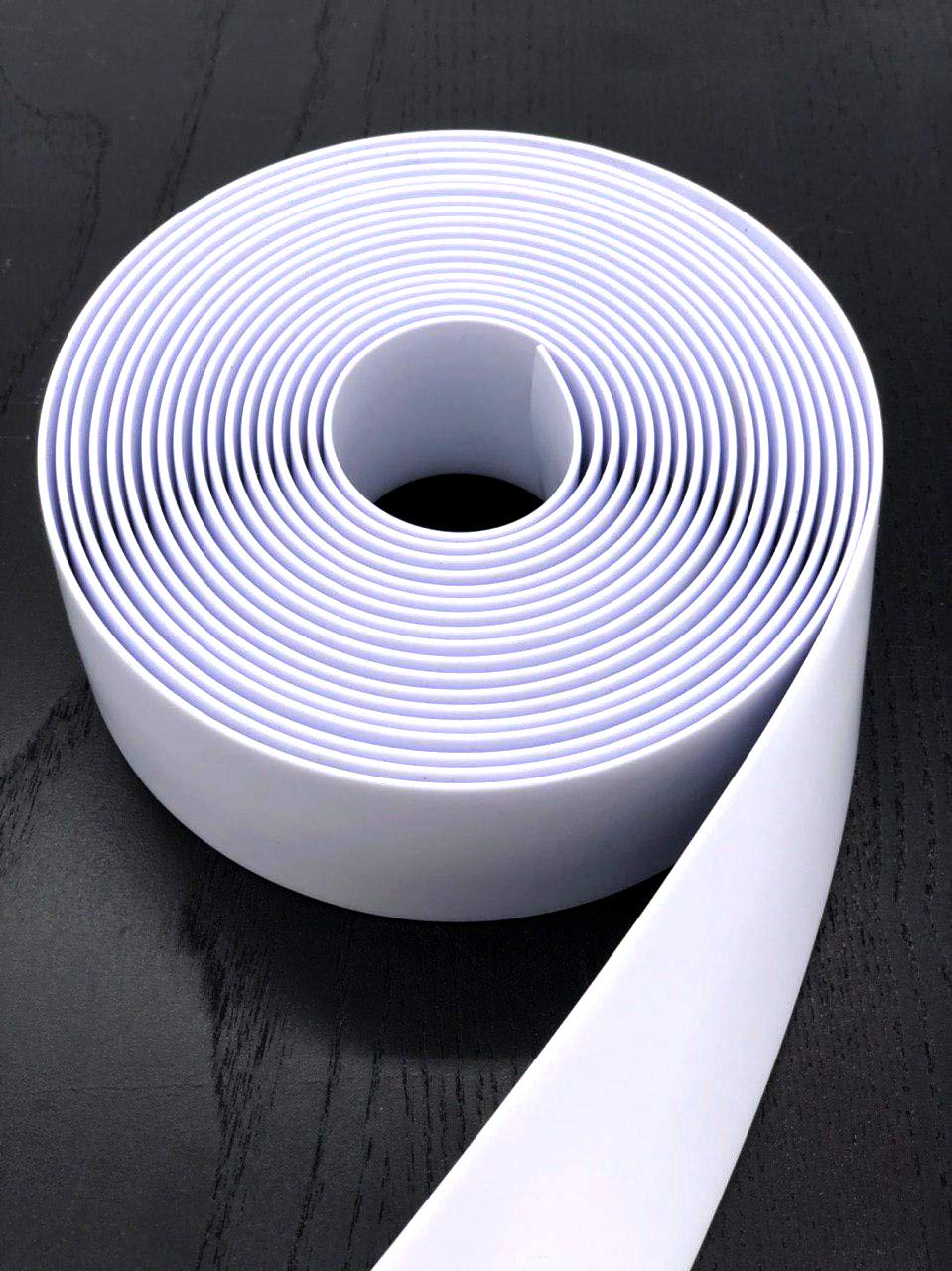 1.5 Inch Wide, 100ft Long Vinyl Strap - Replacement Straps for Patio Chairs - Vinyl Strapping for Patio Furniture Repair - Durable Seat Repair Kit for Lawn Chairs, Outdoor Furniture (White)