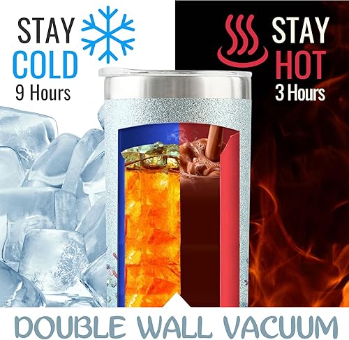 Miniatura 4 de Onebttl Regalos de muñeco de nieve para mujeres, vaso único de muñeco de nieve para amantes de los muñecos de nieve, vaso delgado de acero