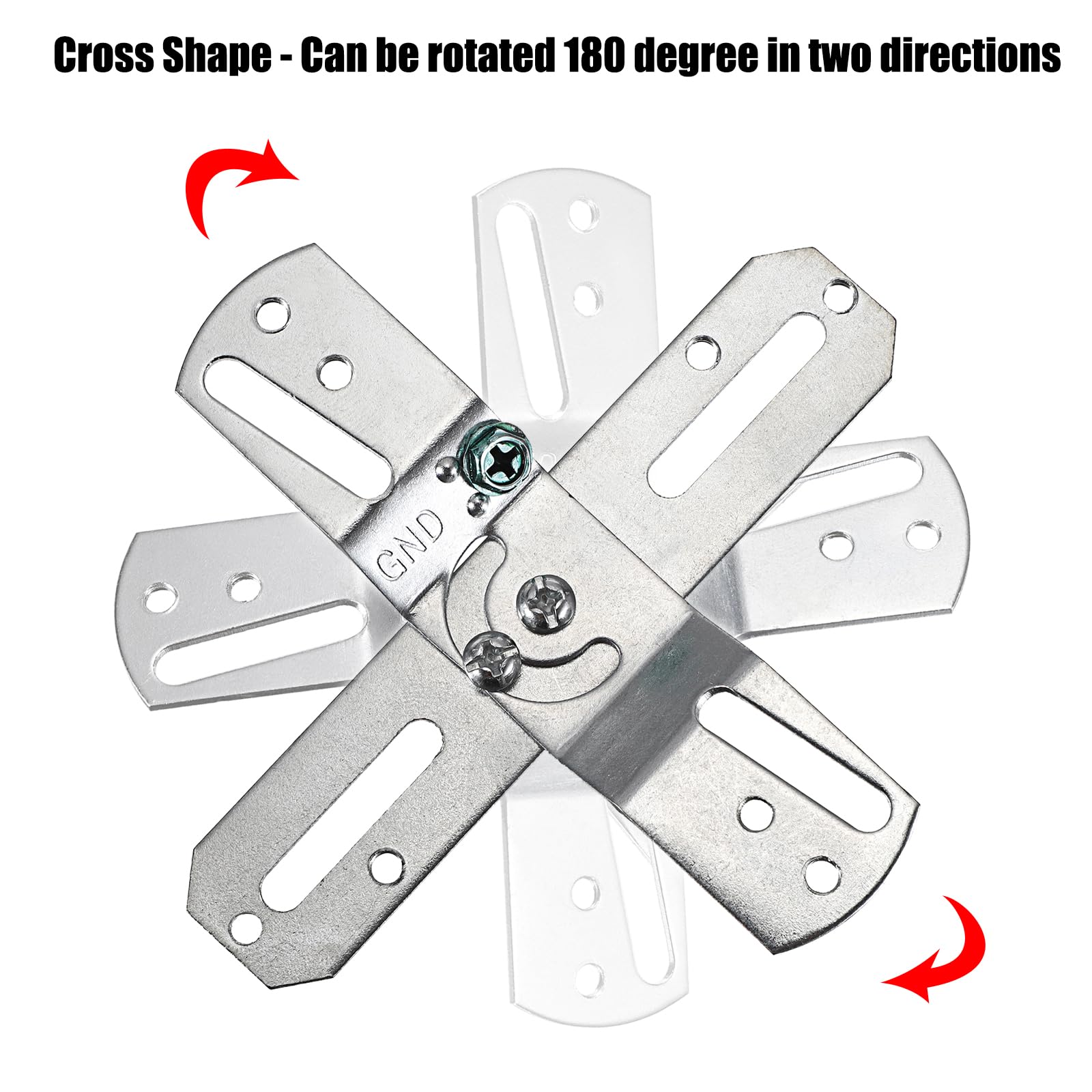 OwnMy 4PCS Rotatable Light Fixture Mounting Brackets Ceiling Fan Brackets — Amazon image 6
