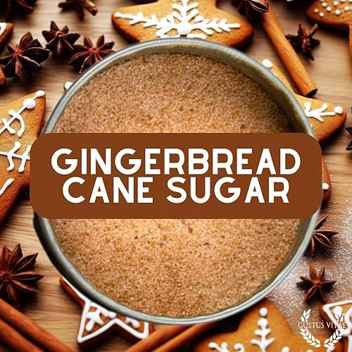 Miniatura 2 de Gustus Vitae - Azúcar de caña de jengibre - Reemplazo gourmet para azúcar procesado simple - Azúcar con infusión artesanal - Todo natural - Lote