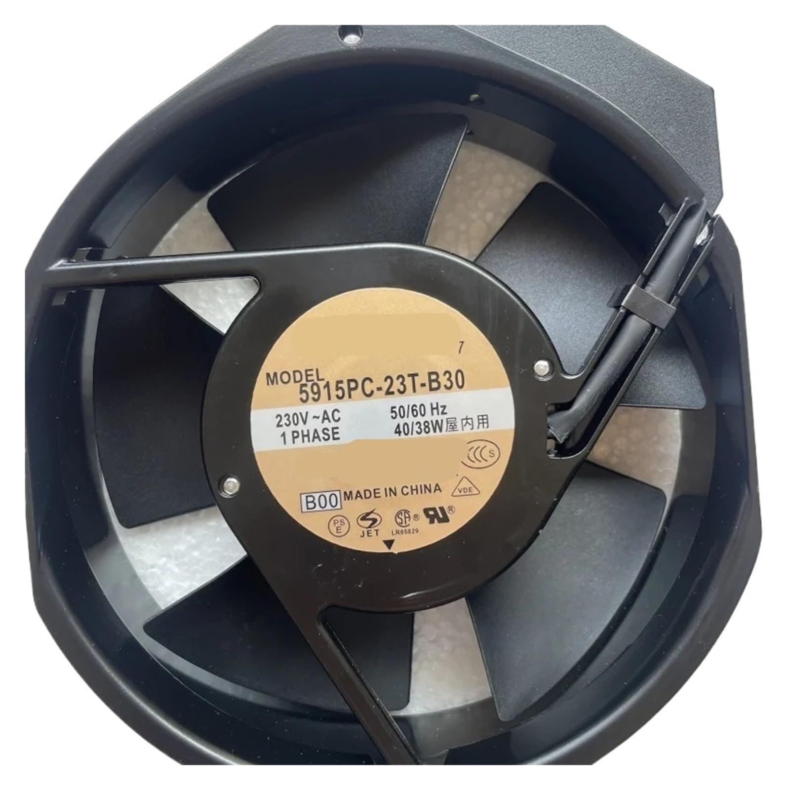 YMUGUEGH 5915PC-23T-B30 AC230v 172 * 150 * 38mm 2700RPM 17.2cm fan AC cooling fan