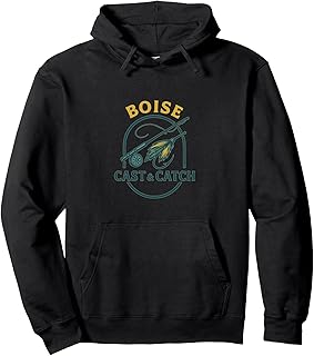 Boise Cast & Catch – Fly-Fisher River Club Pullover Hoodie