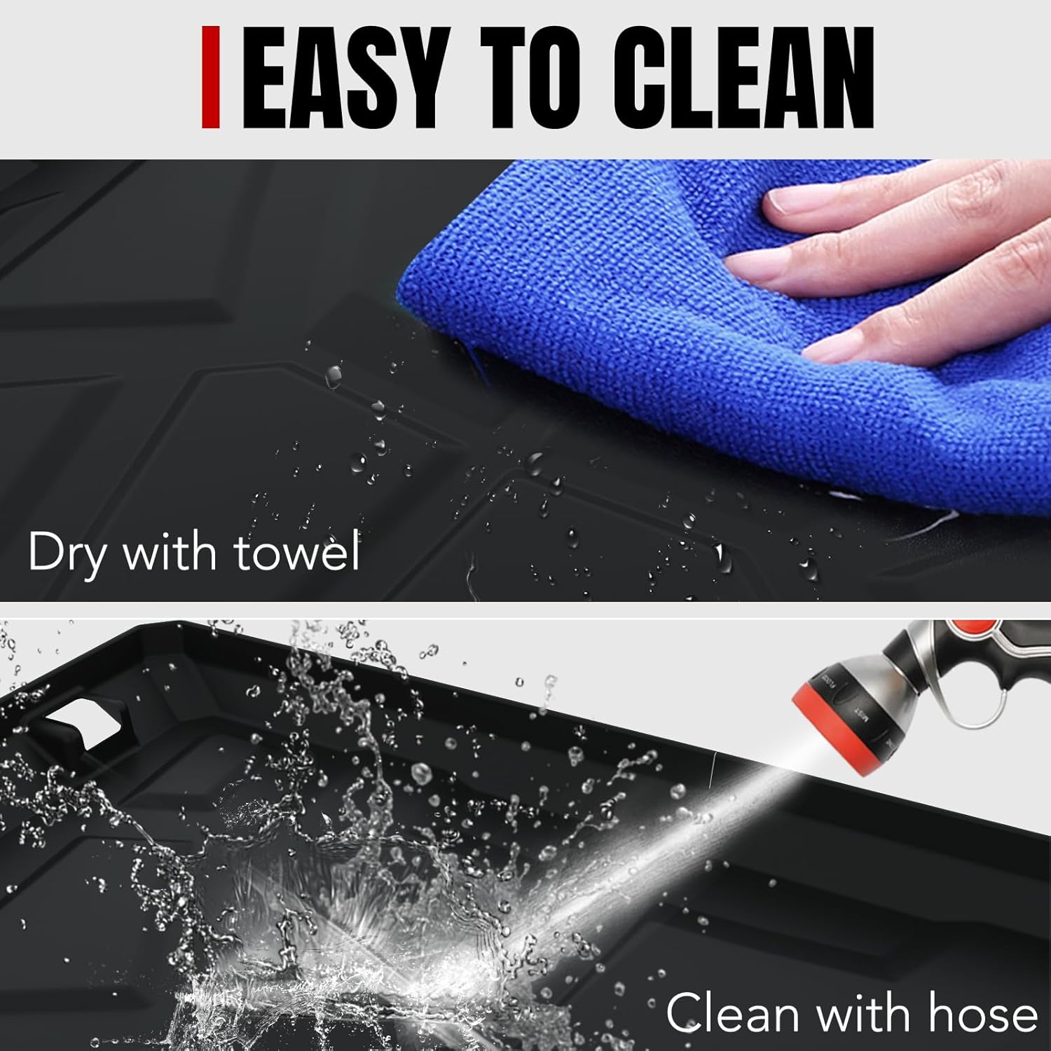 A & UTV PRO Bed Mat for 2016-2024 2025 Polaris General 1000 / General 4 1000 / XP 4 1000 Accessories TPE Bed Liner Cargo Mat Extender Rear Protector Replace OEM #2881933