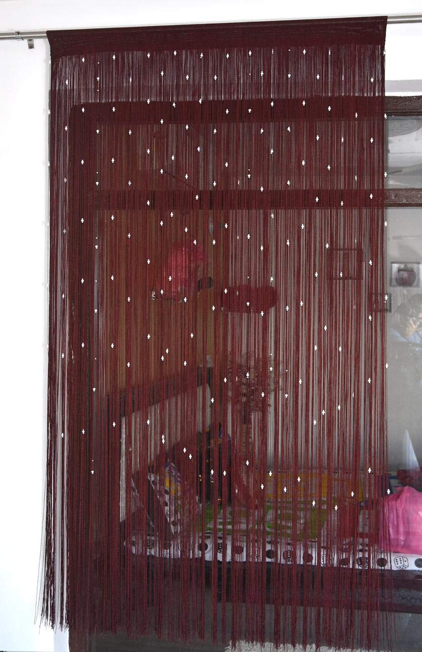 See full amazon price history chart for HOMA DORN Polyester Solid Pattern Beautiful Threads String Door Curtain, Window Curtain, Coloured String Curtains, Decorative Curtains - 7 Feet, Pack of 1, Coffee HOMA DORN Polyester Solid Pattern Beautiful Threads String Door Curtain, Window Curtain, Coloured String Curtains, Decorative Curtains - 7 Feet, Pack of 1, Coffee (B08R2TFCJQ) Amazon Price History, Amazon Price Tracker