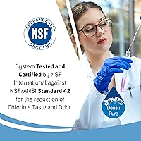 Vista 7 de Paquete de 3 filtros de agua de repuesto para refrigerador Samsung RF261BEAESR/AA-0001, compatible con Samsung DA29-00020B, DA29-00020A, cartucho