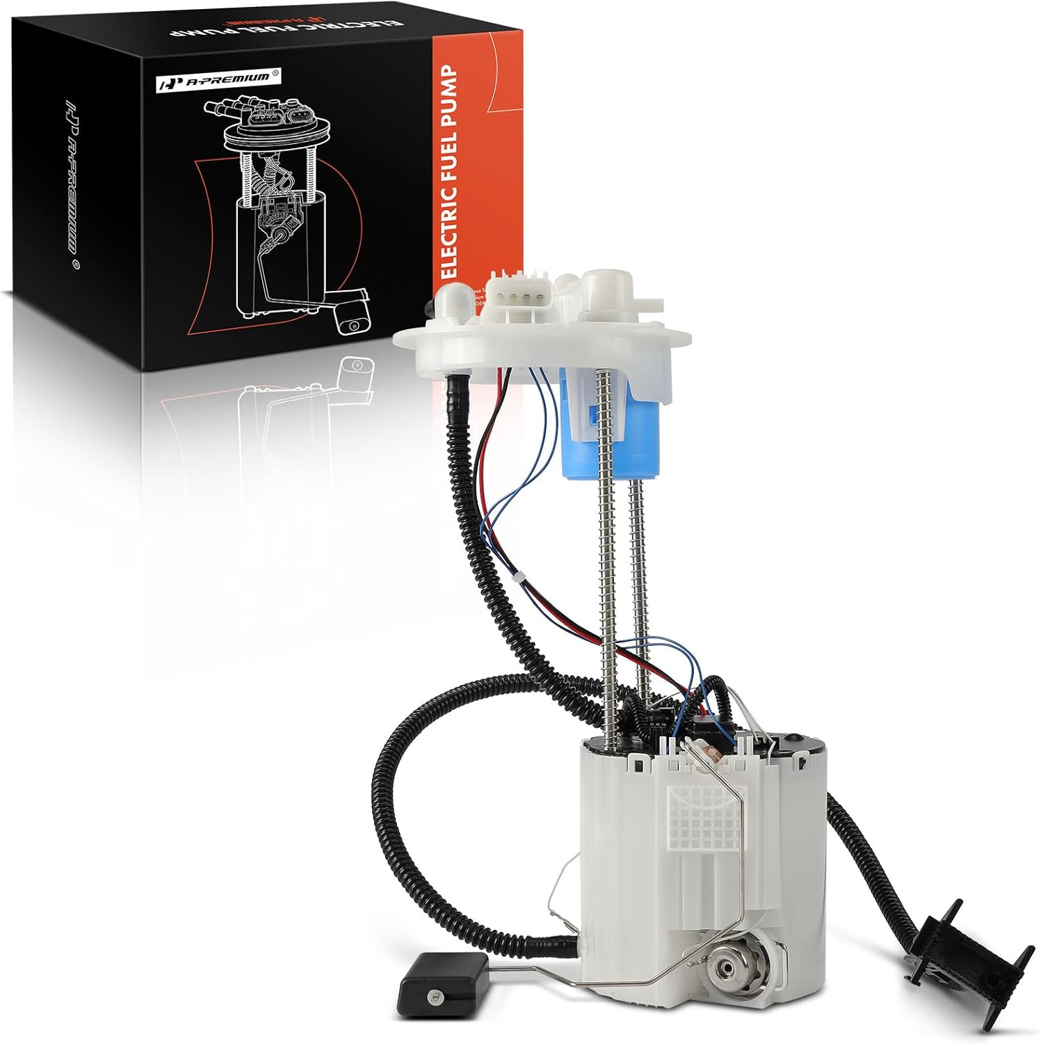 A-Premium Electric Fuel Pump Module Assembly with Sending Unit Compatible with Chevrolet Equinox & GMC Terrain 2012-2017 L4 2.4L Gas, Right Side, PZEV