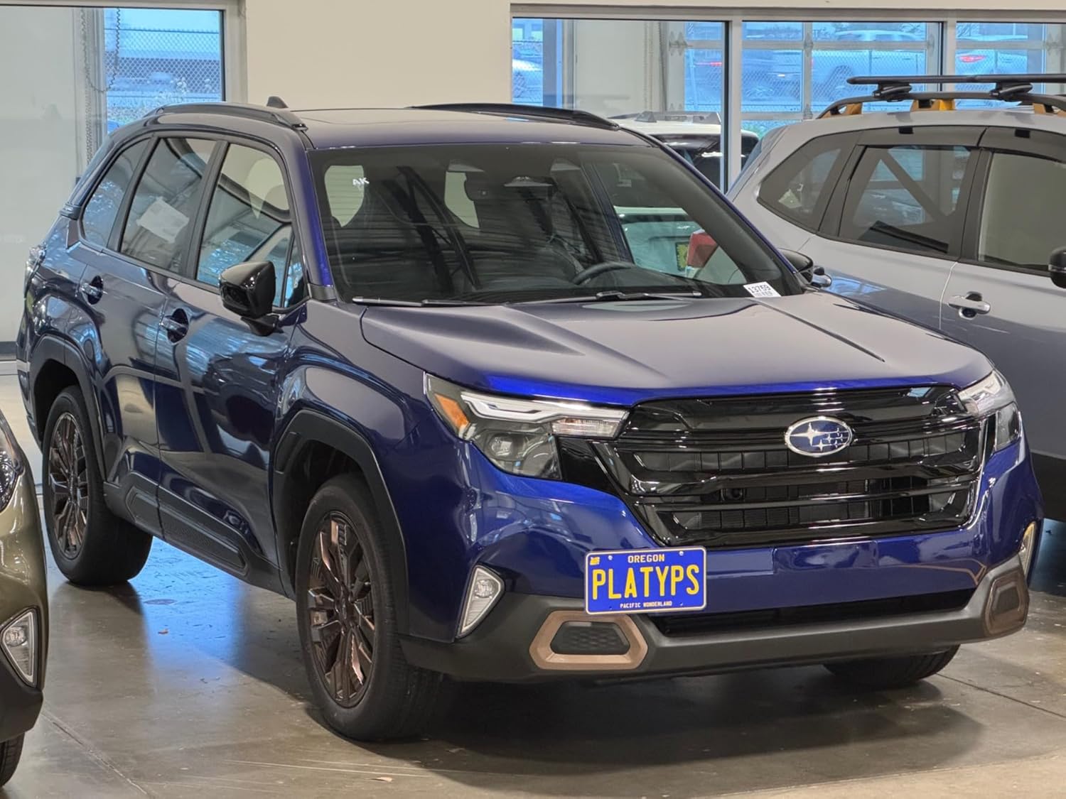 CravenSpeed Platypus License Plate Mount Compatible with Subaru Forester, Outback and Crosstrek (2016-2025) | No Drilling | Installs in Seconds | Stainless Steel & Aluminum | Made in USA