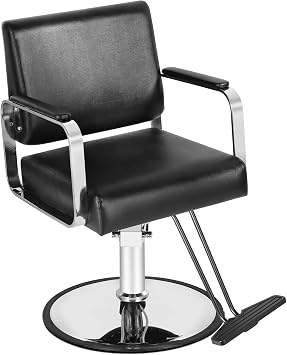 Salon Style 2022 New Vintage Barber Chair Heavy Duty Beauty Salon Barber Swivel Chairs Hydraulic Pump Profession Hair Cutting Chairs