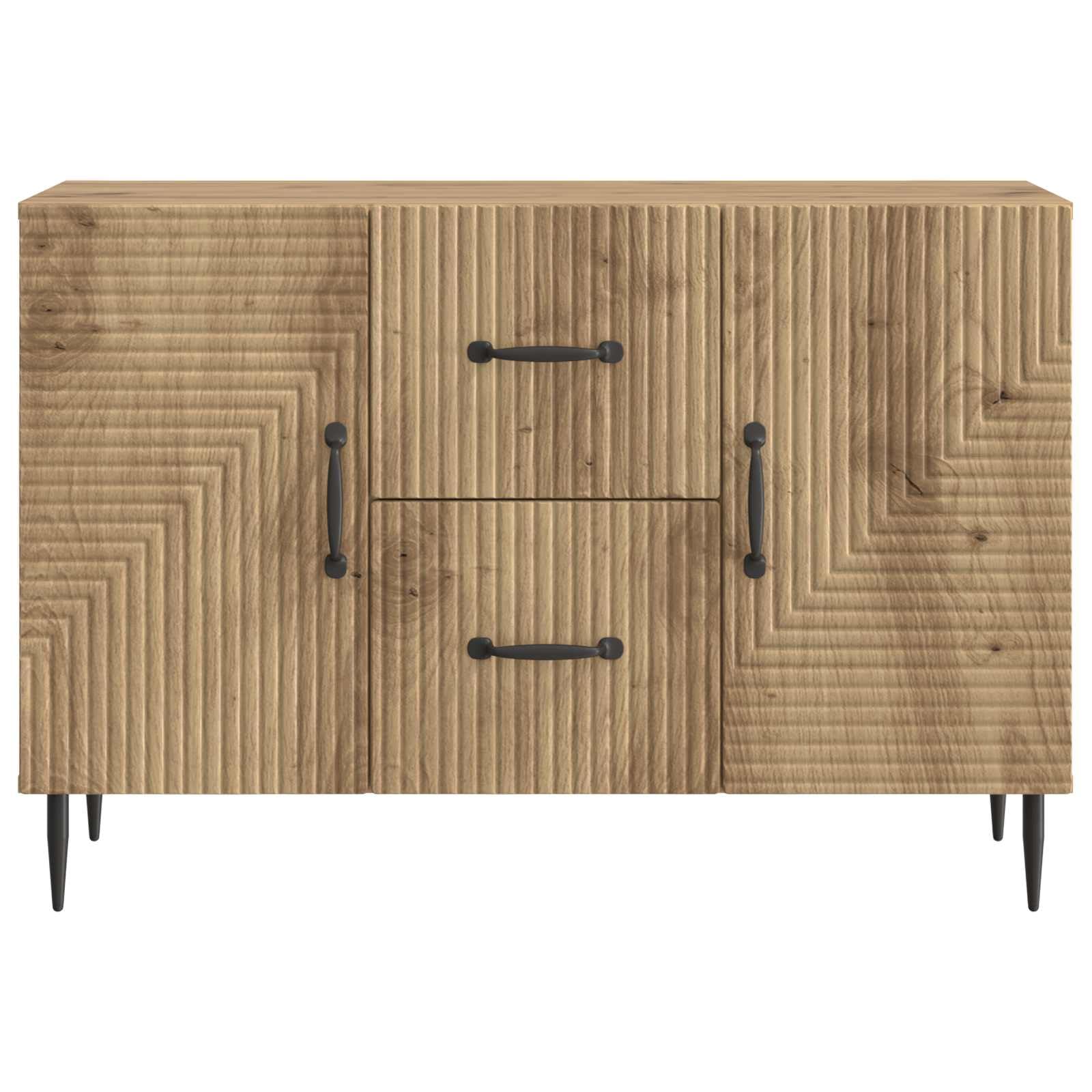 Credenza in rovere Artisan, 89 x 34,5 x 60 cm, comò in legno