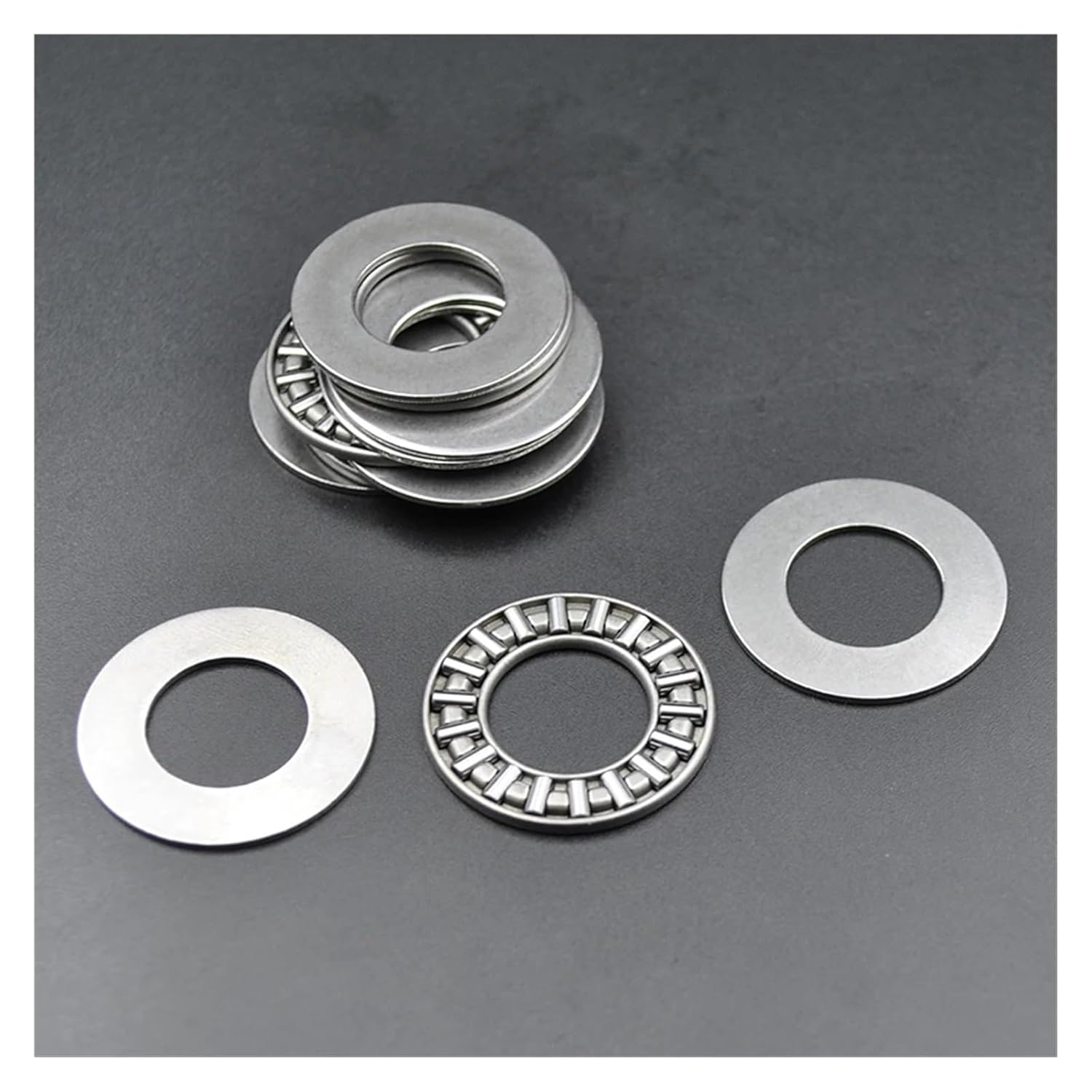 50 Sets of XK1528+2AS Plane Thrust Needle Roller Bearings 15x28x4mm axial Thrust Roller Bearings