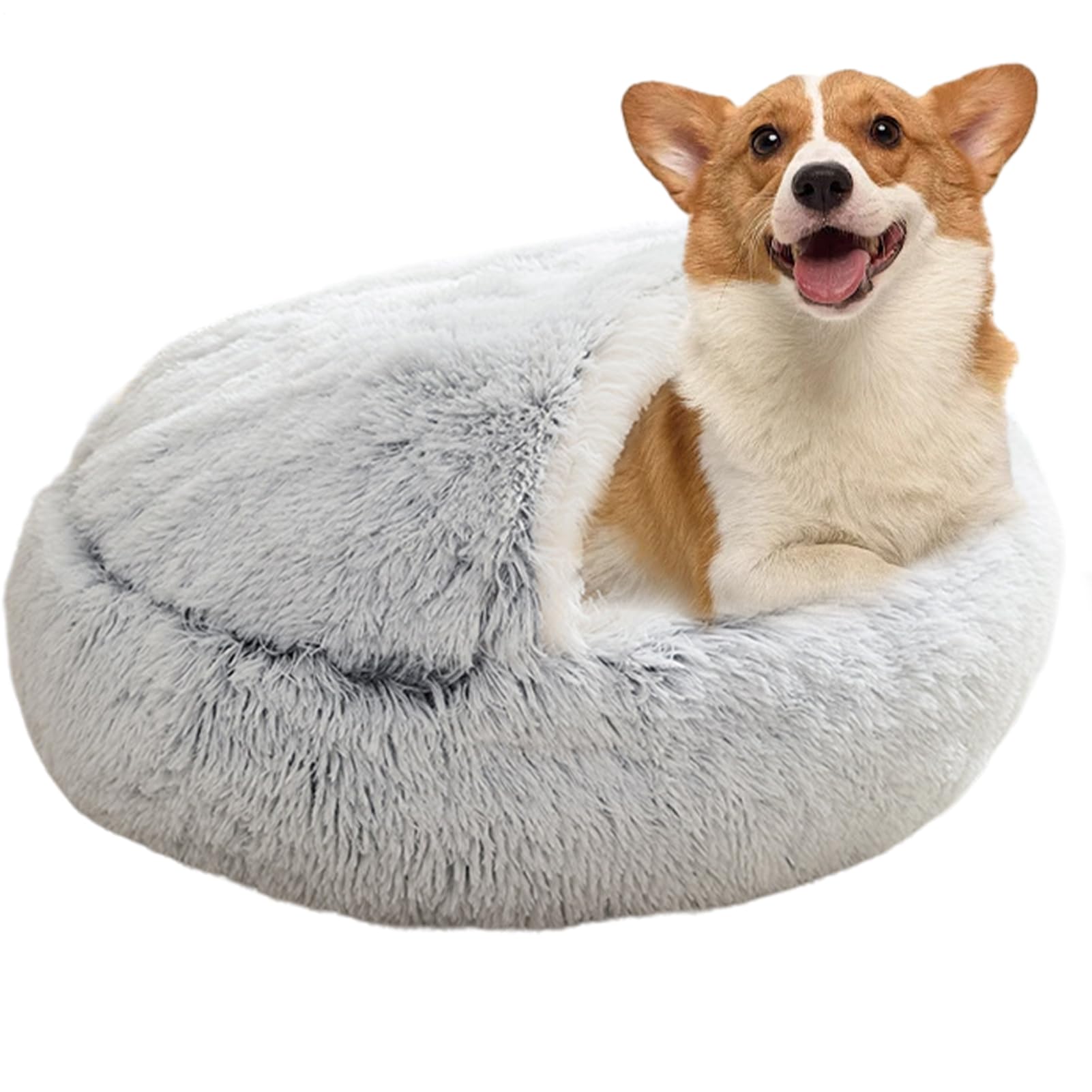Niche pour animal domestique grise idéale pour salon et chambre
