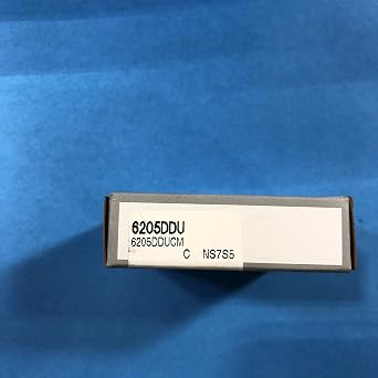 NSK 6205DDU 25 X 52 X 15 MM, Ball Bearing, C0 Clearance, DEEP Groove, Double Sealed, Radial, Straight BORE