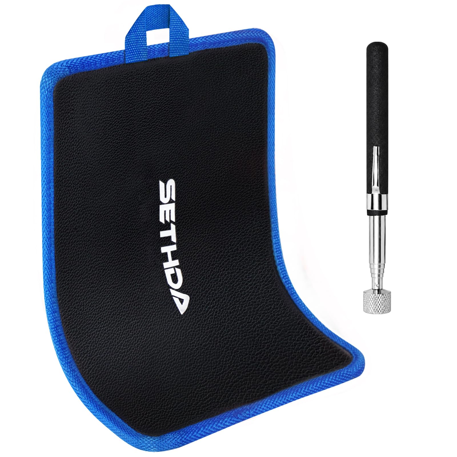 Tappetino magnetico per attrezzi, forte magnete che impedisce la | Con strumento magnetico per pick-up da 4,5 kg, morbido PVC antigraffio, impermeabile, facile da pulire per riparazioni auto e
