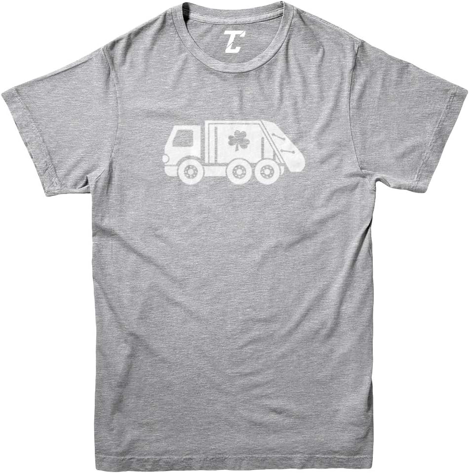 Shamrock Garbage Truck - Trashman Clover Youth T-Shirt