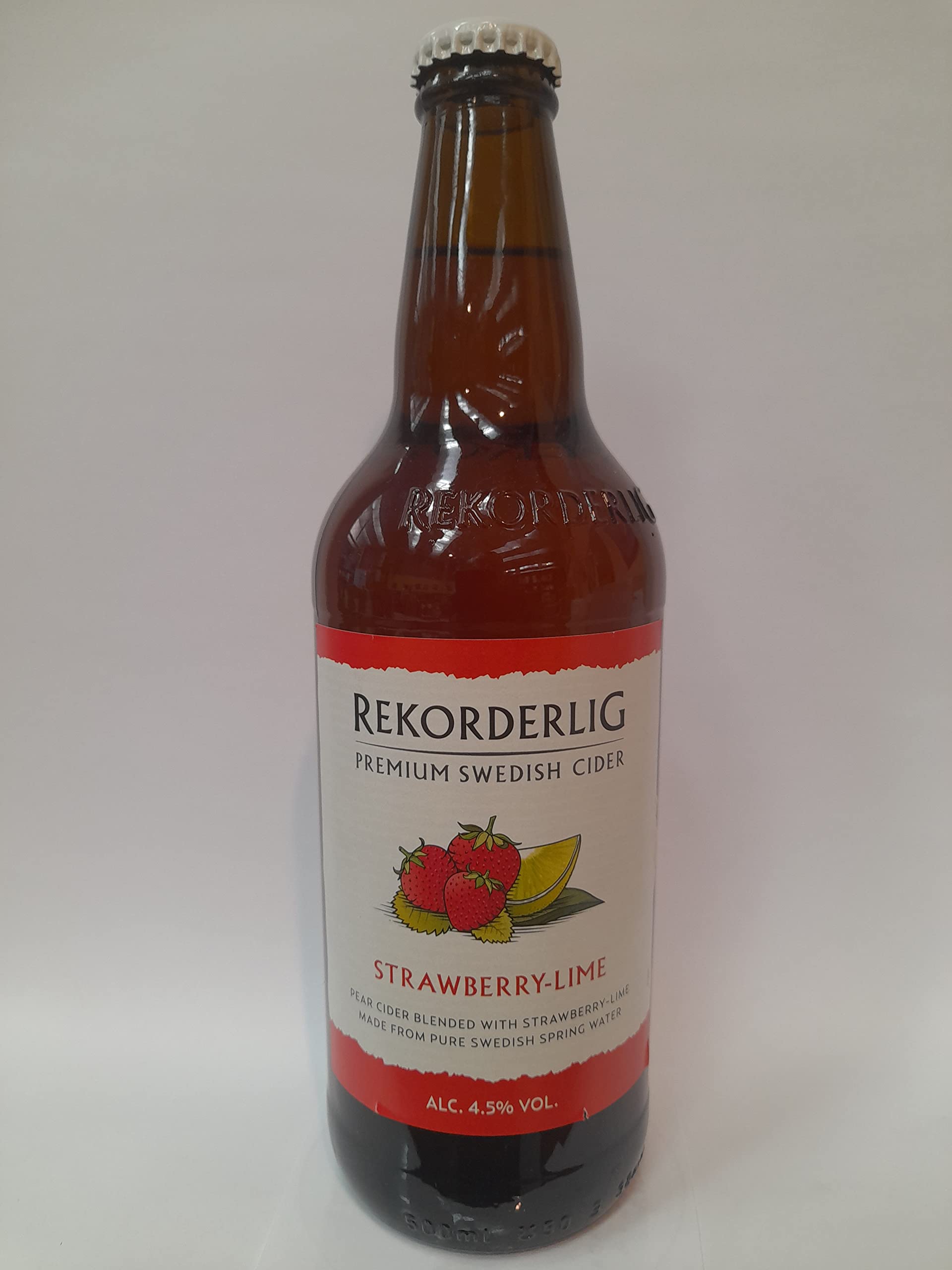 Sidra Sueca Rekorderlig Fresa y Lima 50Cl x 6 uds