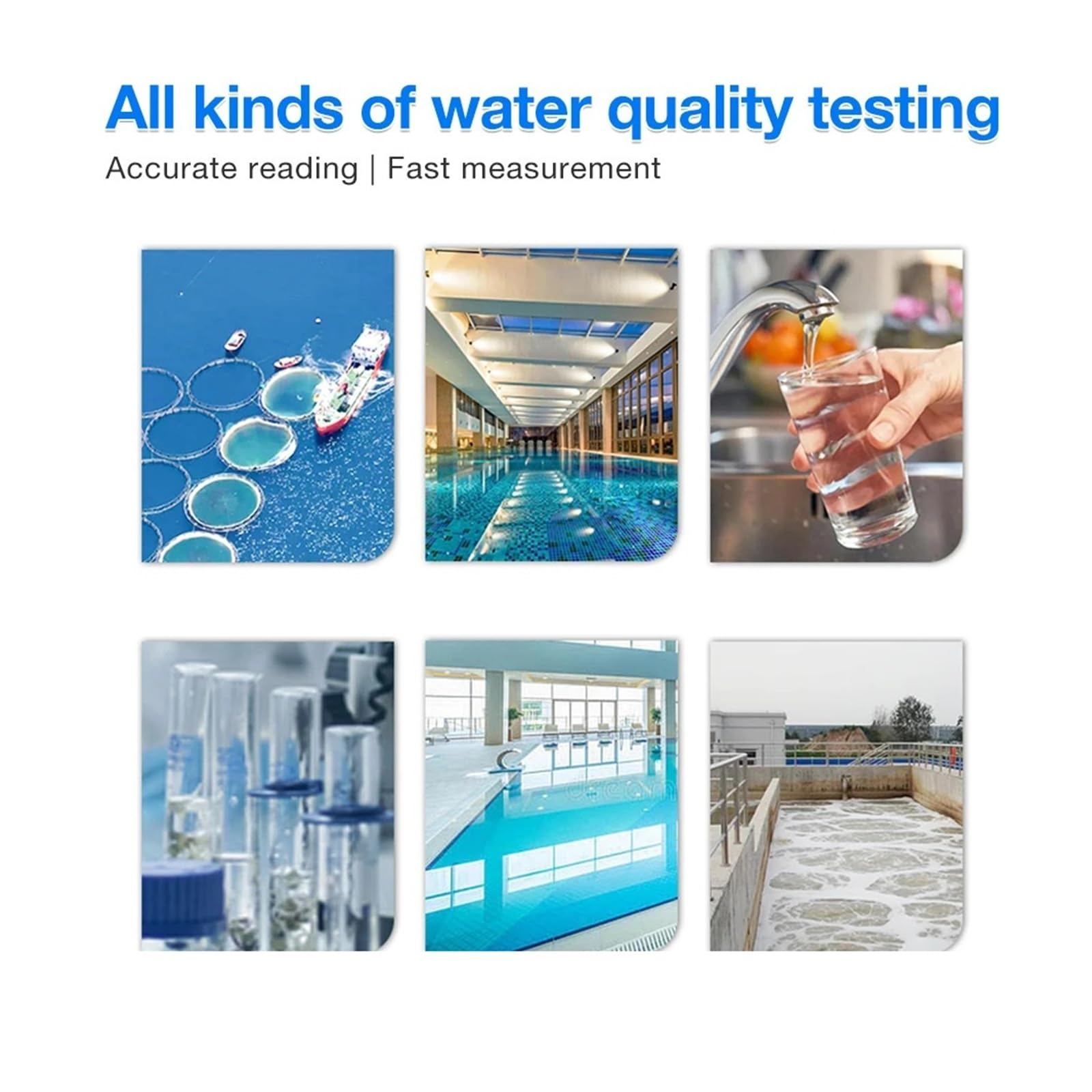 Multiparameter-Wasserqualitätstester Tragbares Tragbares Trübungsmessgerät Mit LCD-Display 0,00-1000 NTU für die Pflanzenweinindustrie(Turbidity Meter)