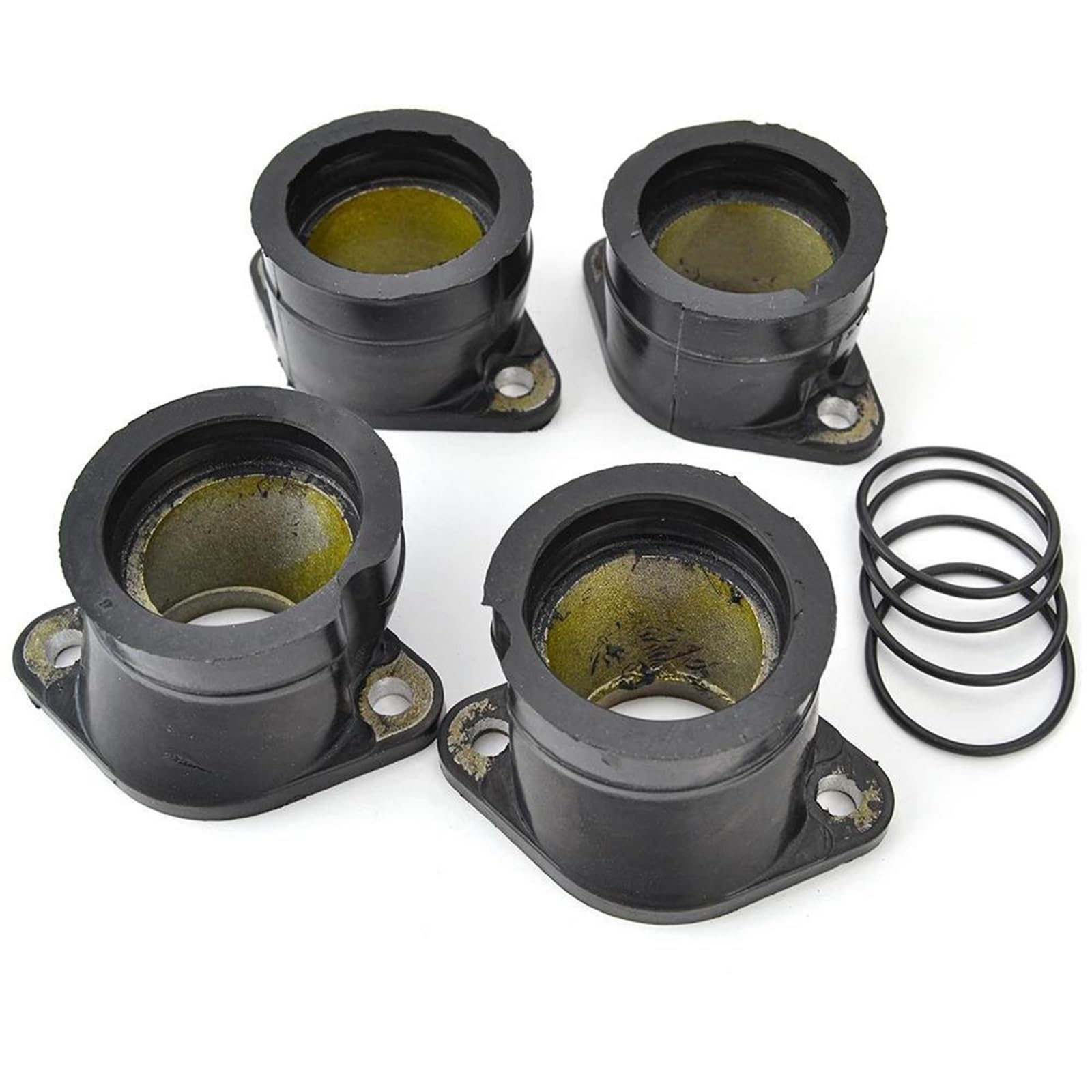 Btwsrx One Color Carb Inlet Manifold Motorcycle Carburetor Interface Adapter For For Z750 For Gt750 1992/1994 16065-1226 16065-1227 Carb Intake Manifold Inlet Pipe Boot Rubber Boots Pipe