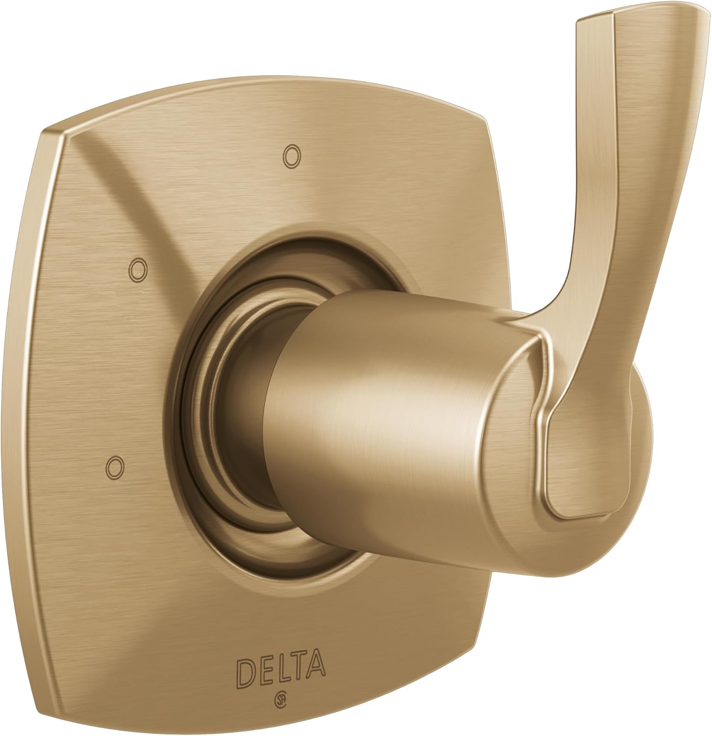 Delta Faucet Stryke Gold 3-Setting Diverter Trim Kit, Diverter Valve Kit, Gold Shower Diverter, Lumicoat Champagne Bronze T11876-CZ-PR (Valve Not Included)