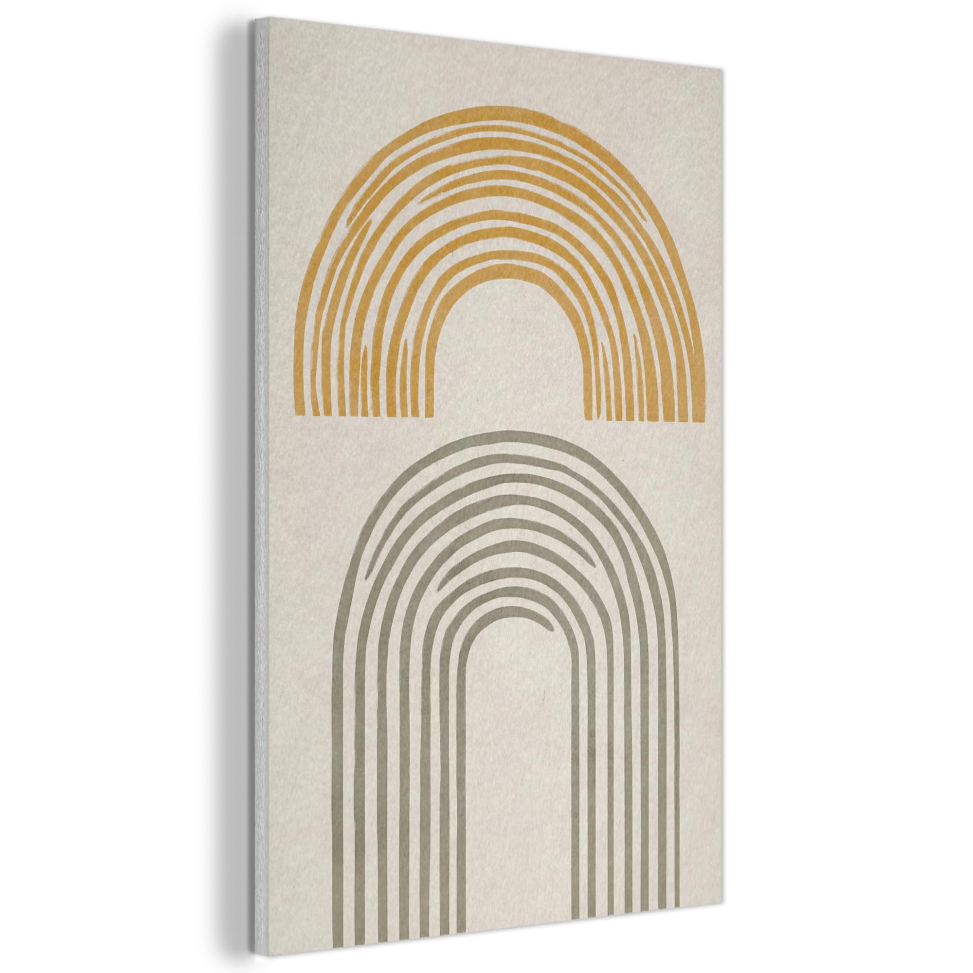MuchoWow© Felt Panel 40x60 cm Framed Design Print Accent Interior Wallart Decoration Wall Art