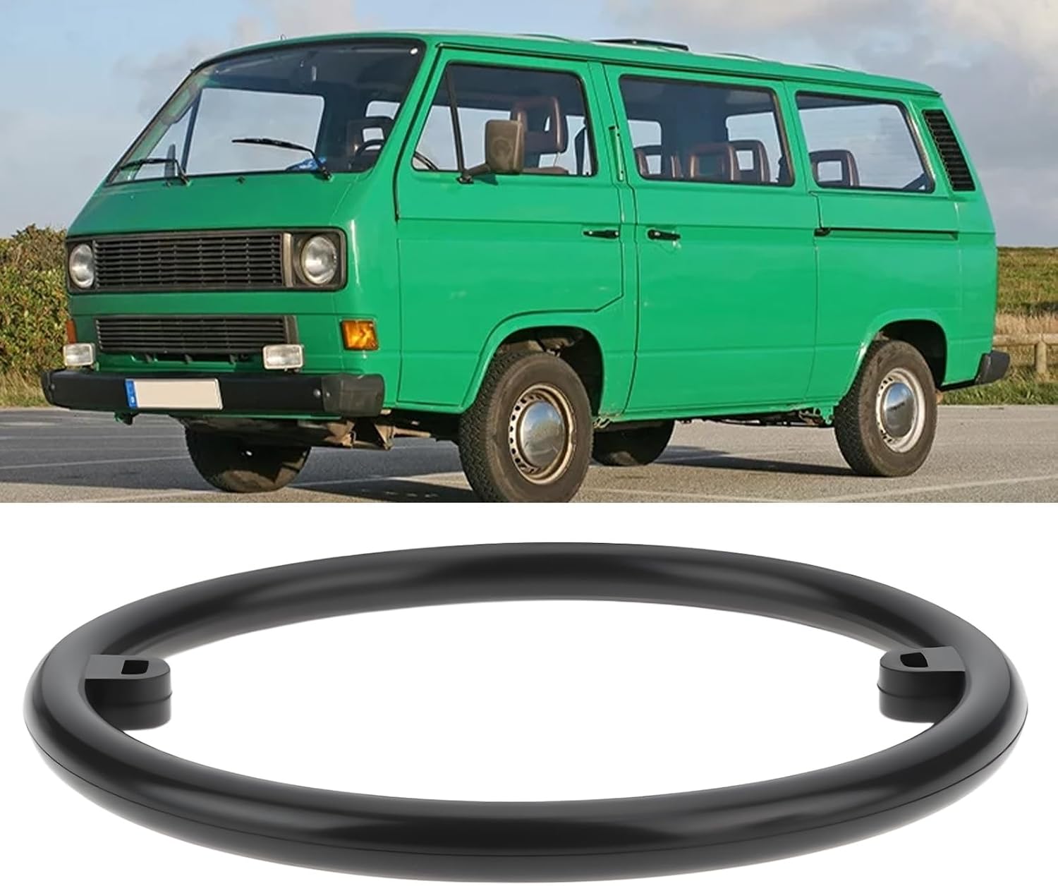 2Pcs Car Oil Cooler Gasket 038117070A Compatible with Volkswagen Transporter III Bus 1979-1992 59x5mm