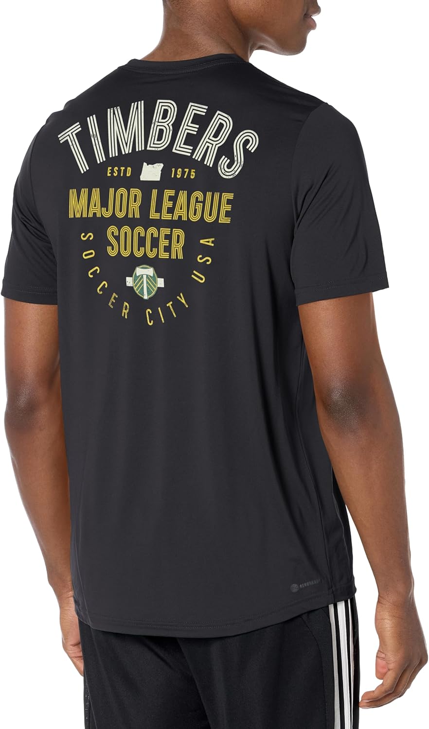 adidas Mens Portland Timbers MLS Short Sleeve T-Shirt