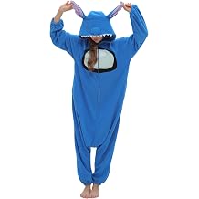 QSTYLE Adult Animal Onesie Halloween Costume,One Piece Cosplay Suit for Women and Men