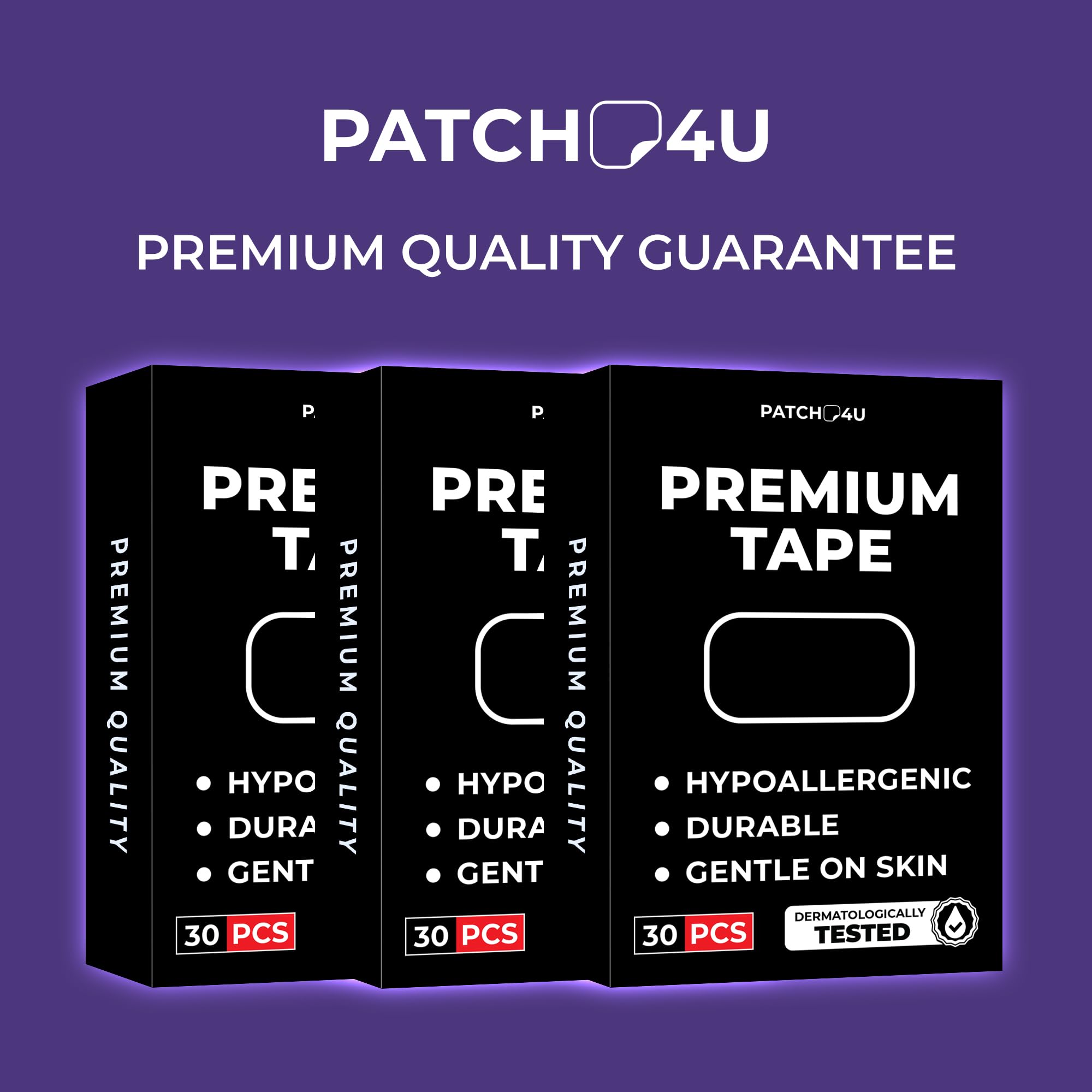 PATCH4U Premium Tape - Pain-Free & Hypoallergenic -4