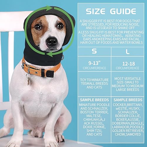 Miniatura 3 de Orejeras para perros con protección contra el ruido