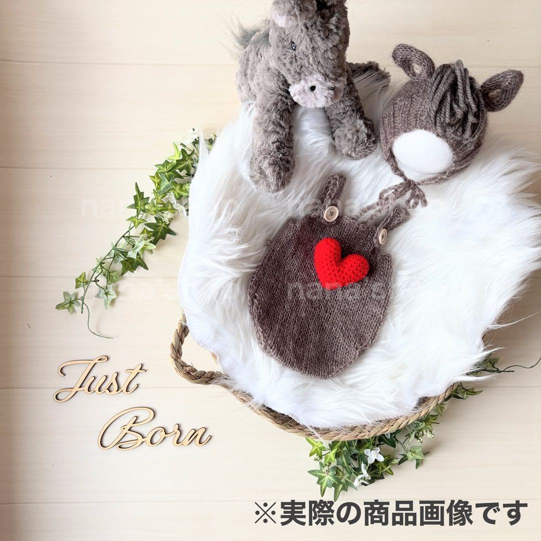 Amazon.co.jp: NANA's shop 馬 うま ウマぬいぐるみ グレー ニュー