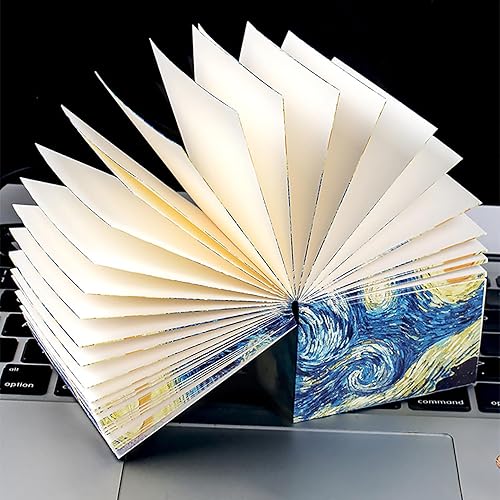 Miniatura 3 de Van G - Cubo de notas adhesivas de 365 hojas, bloc de notas grueso y desgarrable con impresiones artísticas coloridas, 2.75 x 2.75 x 2.75 pulgadas,