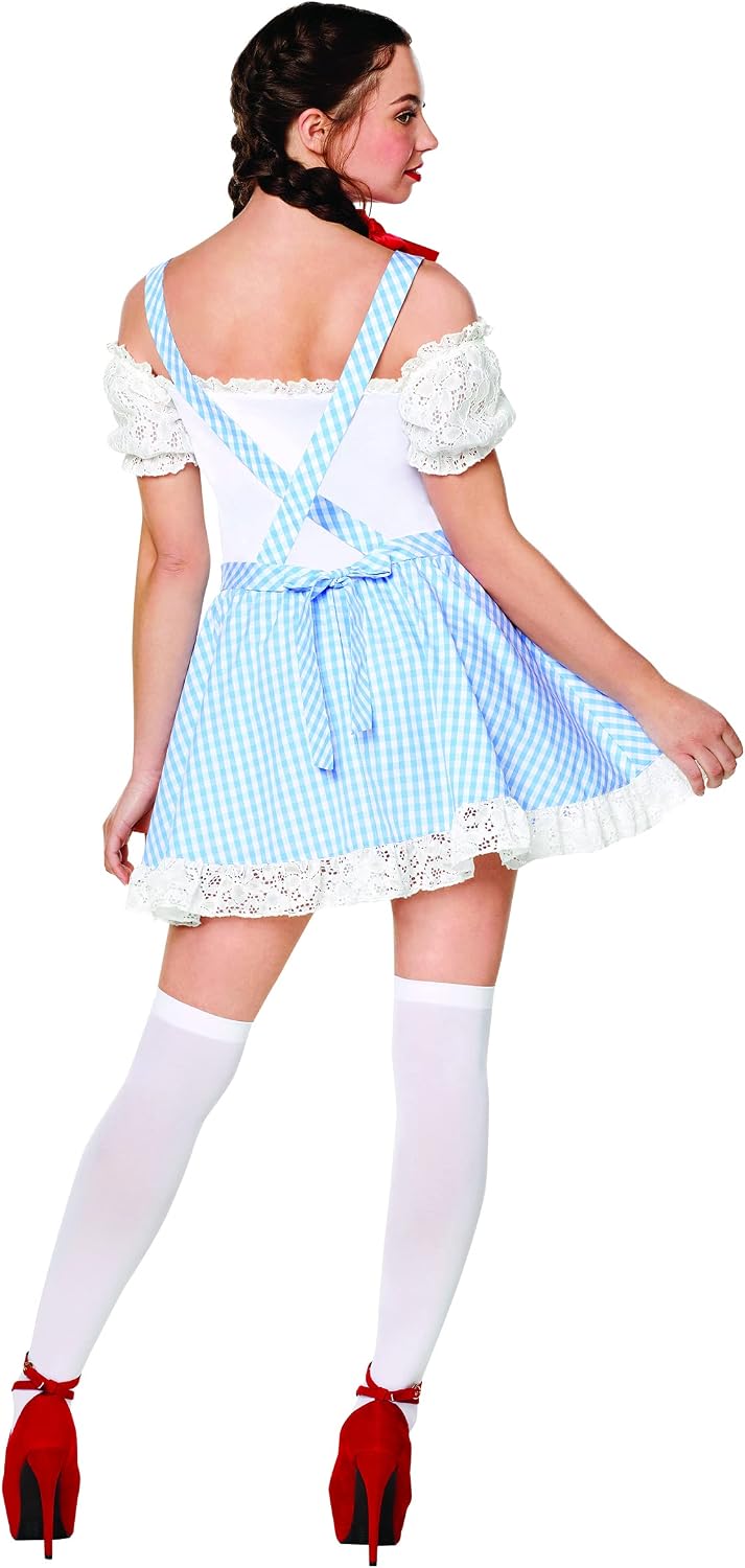 Spirit Halloween The Wizard of Oz Adult Dorothy Dress Costume | Officially Licensed | Group Costume | Dorothy Cosplay