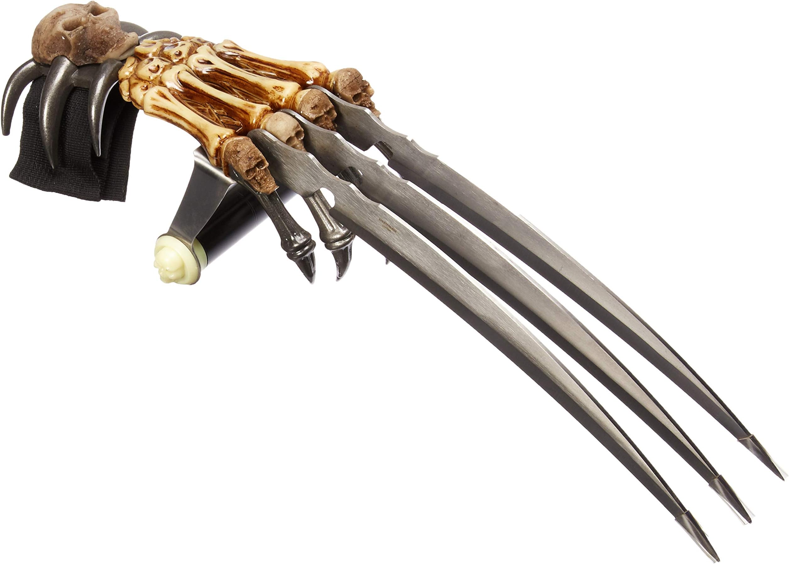 PK-6315 Skull & Bones pokqm1n6kx Gauntlet Style Hand Claws fix Knife Steel Sharp g5d719w7nu0 Edge Blade Pocket