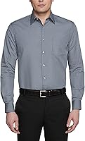 Vista 1 de Van Heusen - Camisa de vestir de popelina para hombre, ajuste estándar, unicolor