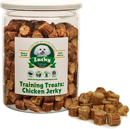 Miniatura 24 de Lucky Premium Chicken Carrot Training Treats – Small, Crunchy Carrot and Chicken Dog Treats for Training Rewards, Bite Size for Small to Large Dogs