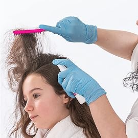 Patelai 3-Piece Styling Comb Set: Fluffy Brush, Rat Tail Comb, and Triple Back Combing Comb for Women (Rose Red)