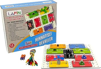 Mıknatıslı Devreler Temel Elektrik Bilgileri Uygulamalı Eğitim Seti