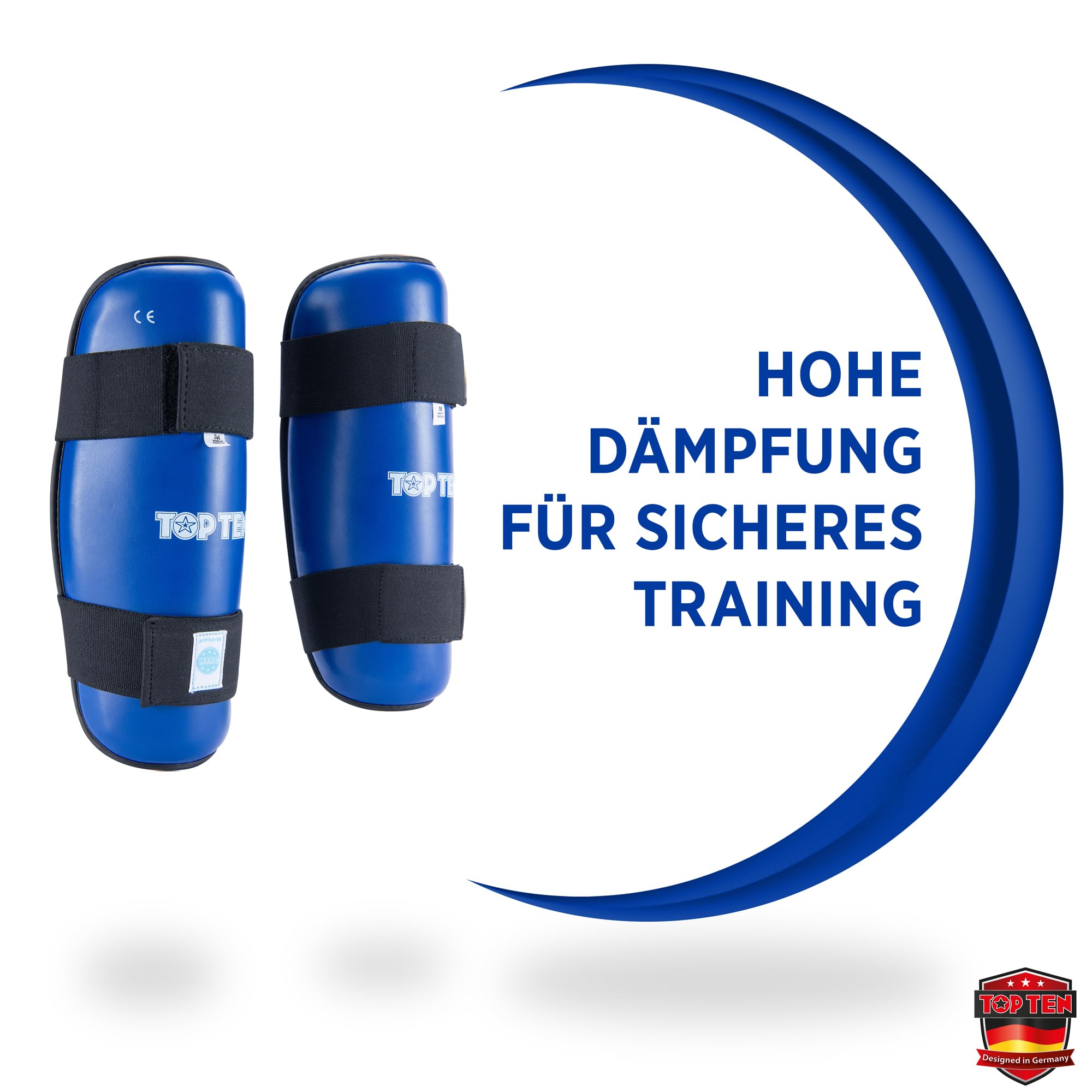 TOP TEN Schienbeinschutz WAKO Style | Schienbeinschoner | Schützer zum Kickboxen