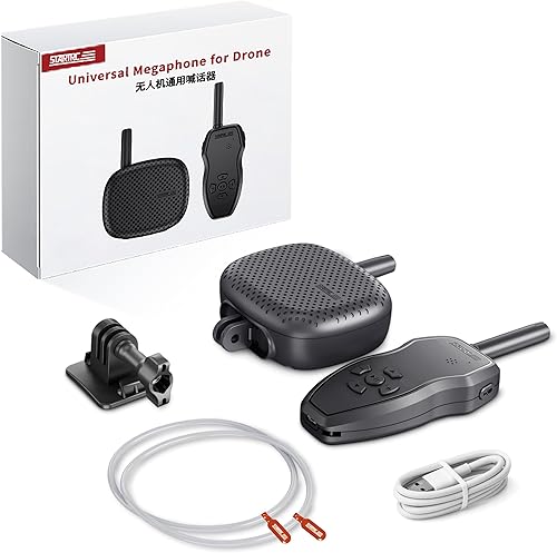 Miniatura 7 de STARTRC Altavoz Drone en tiempo real, megáfono, portátil, sin interferencias, micrófono de larga distancia para DJI Air 3Air 3SMavic 3 ProAvataHoly