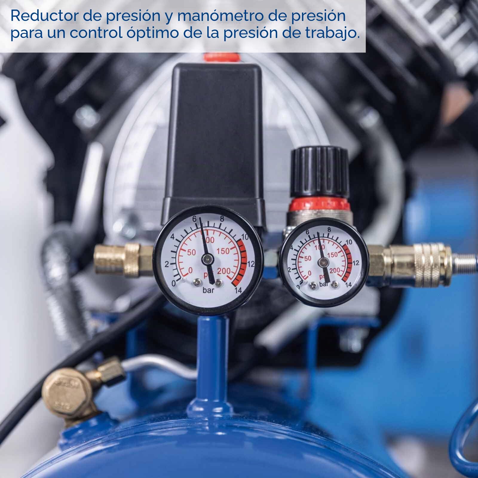 Scheppach - 5906102901 - HC53DC Compresor de Aire de 2 cilindros. 2200W 3CV 50L