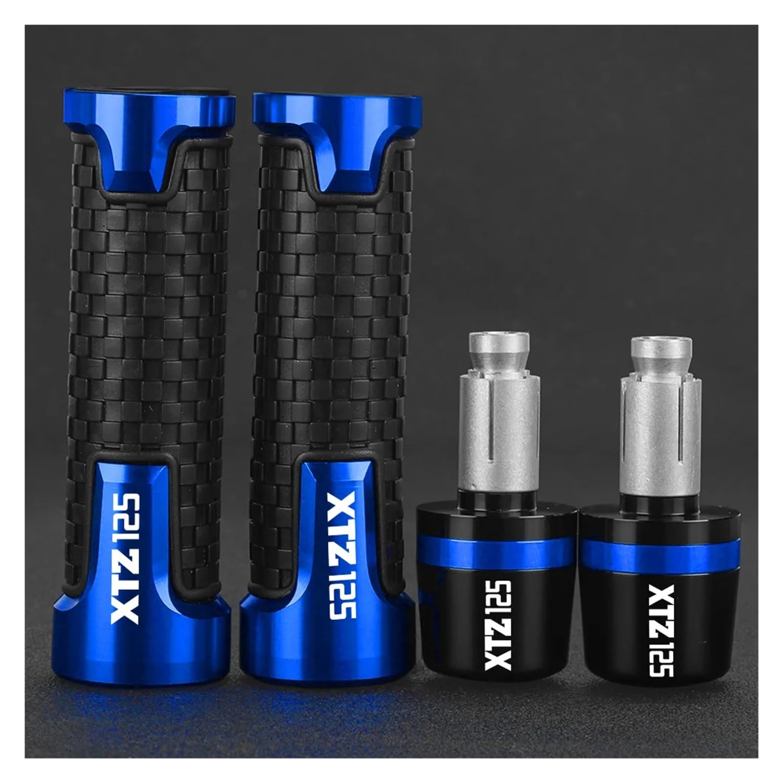 Motociclo Manubri Per XTZ125 XTZ 125 2003-2016 2015 2014 2013 2012 2011 2010 Manopole Del Manubrio Del Motociclo Maniglia Grip Estremità Spina Cursore Caps