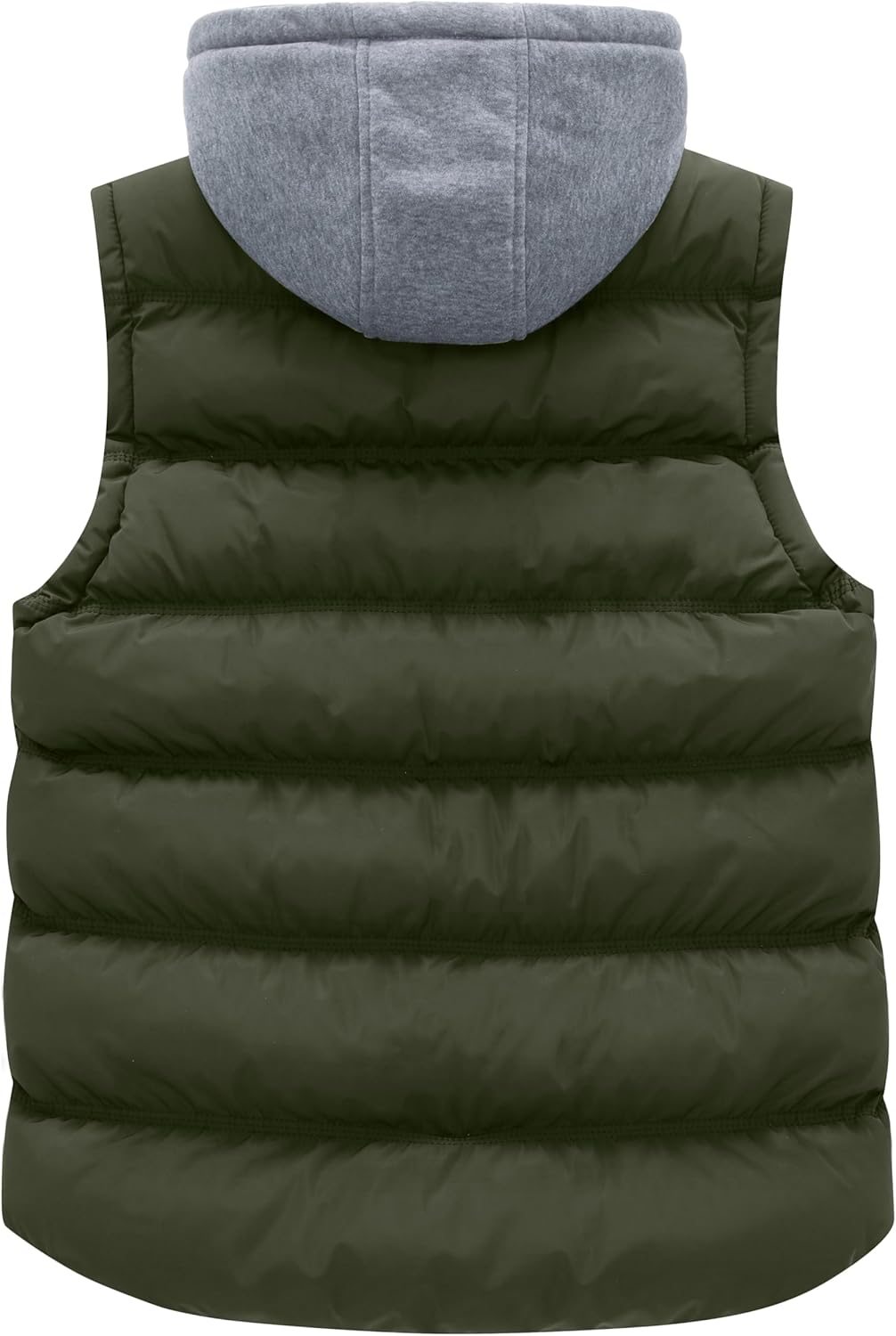 wantdo Women's Quilted Puffer Vest Thicken Warm Winter Coat with Removable Hood - Image 2
