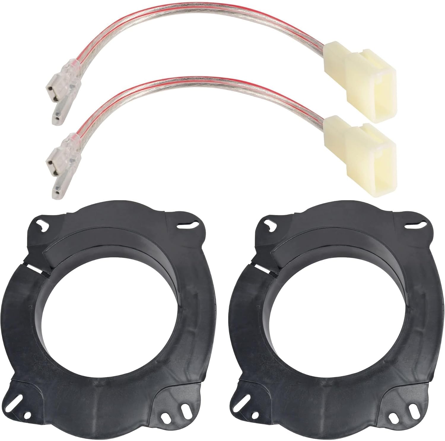 NuIth 6.5” Front Door Speaker Adapter Bracket + Speaker