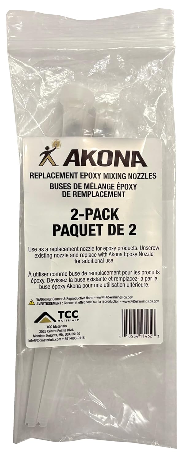 Akona Fast-Setting Anchoring Epoxy with Extra Nozzles