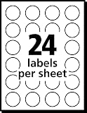 Avery Colored Dot Stickers, Removable Print or Write Circle Labels, 3/4 Inch, 1008 Neon Green Round Stickers (5468) – view 3